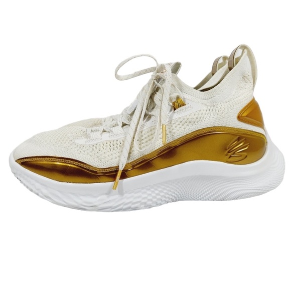 Under Armour Other - Under Armour Curry Flow 8 'Gold Blooded' Athleisure Sneakers 10